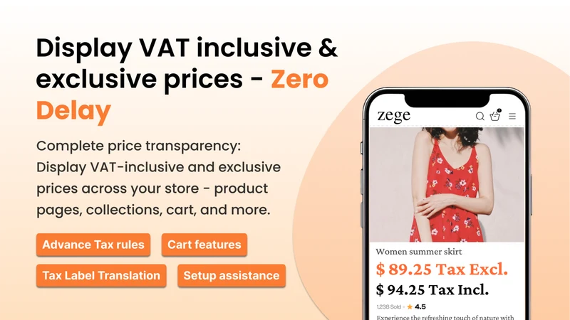 VAT : Dual Price PRO