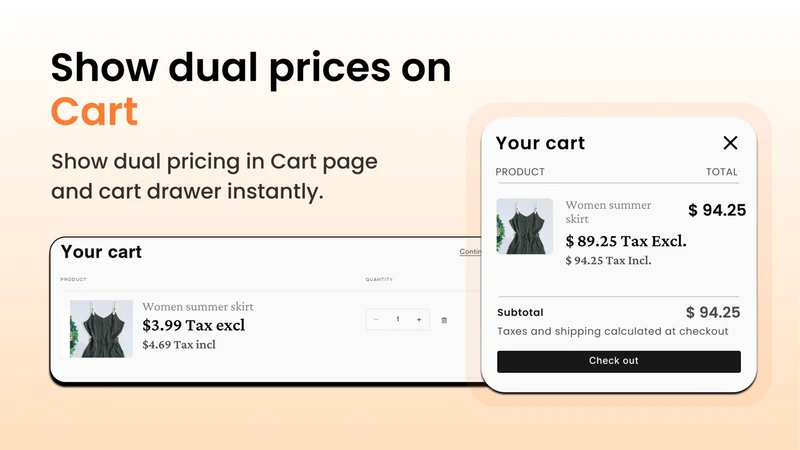 VAT : Dual Price PRO