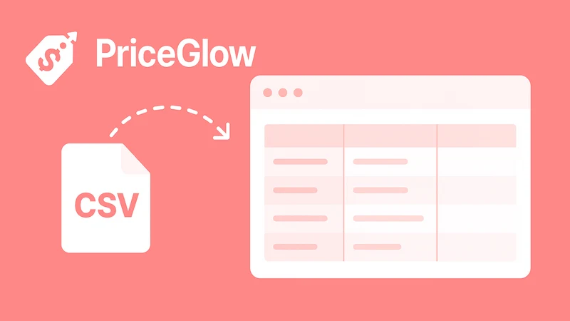 PriceGlow: Bulk Price Editor