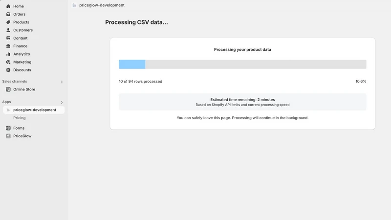 PriceGlow: Bulk Price Editor