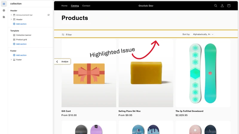 Onclick Accessibility