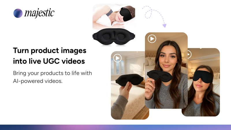 Majestic Video ‑ AI UGC Videos