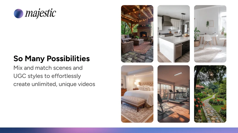 Majestic Video ‑ AI UGC Videos