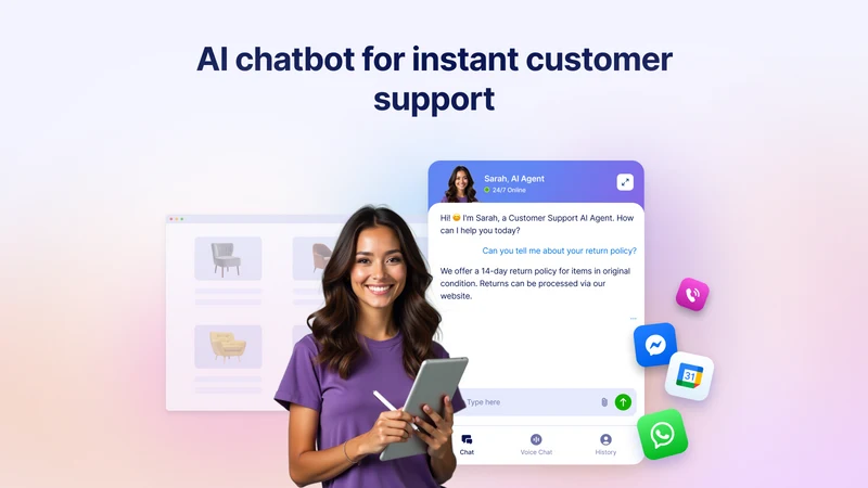 Jotform AI Chatbot ‑ Live Chat