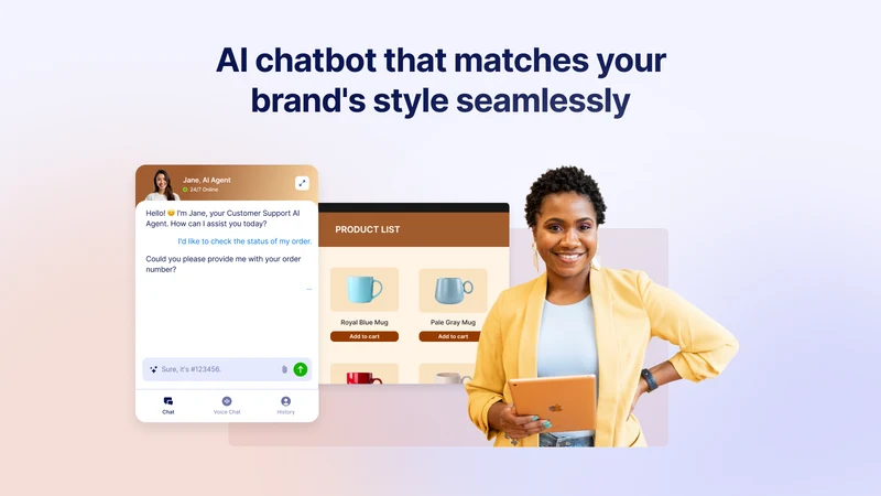 Jotform AI Chatbot ‑ Live Chat