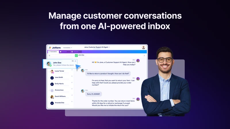 Jotform AI Chatbot ‑ Live Chat