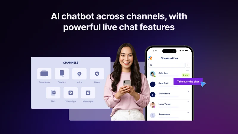 Jotform AI Chatbot ‑ Live Chat