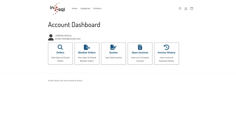 INxSQL API Connector