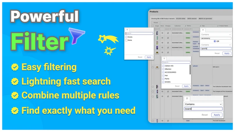 GoRocket: Excel Product Editor
