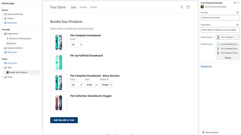 Checkout Bundle Builder Pro