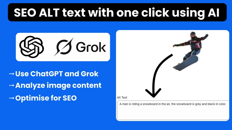 Altix SEO ‑ Alt Text Generator