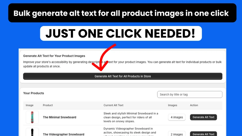 Altix SEO ‑ Alt Text Generator