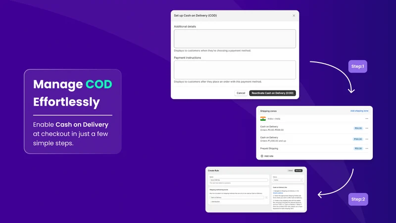 Hyper COD & Payment Methods