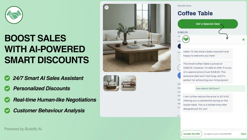Buddy AI: Agentic Commerce