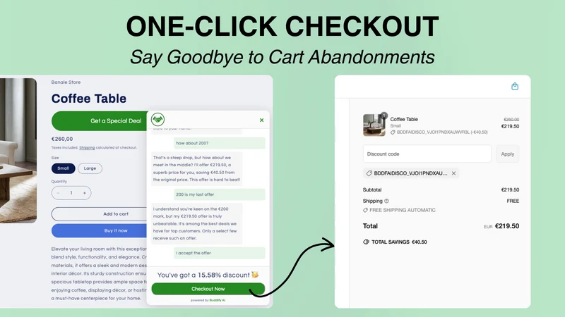 Buddy AI: Agentic Commerce