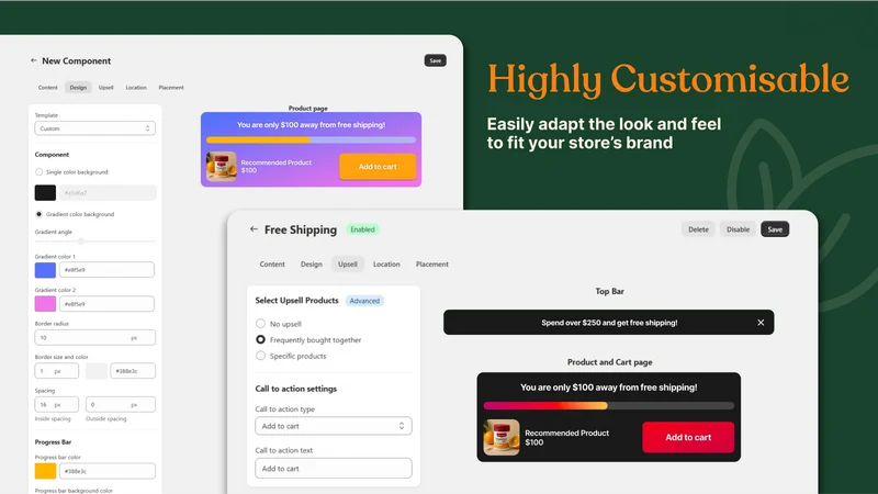 KS Free Shipping Upsell