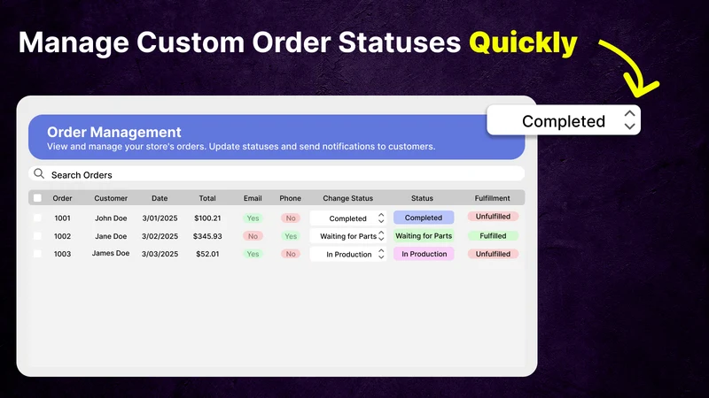 Apptomize: Order Status Pro