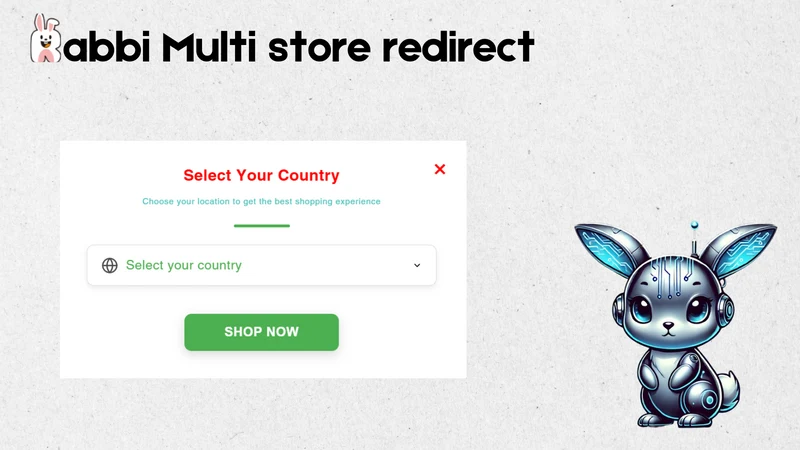 Rabbi Country redirect pop‑up