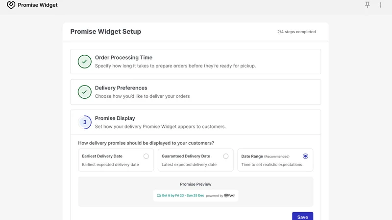 Fynd Delivery ETA