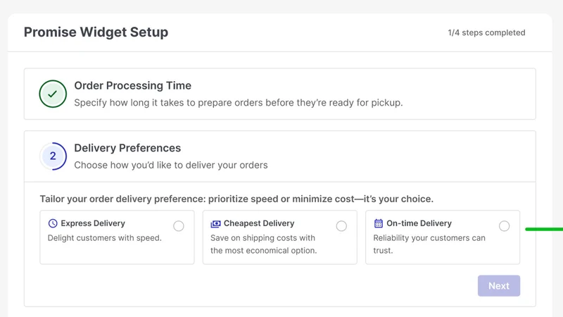 Fynd Delivery ETA