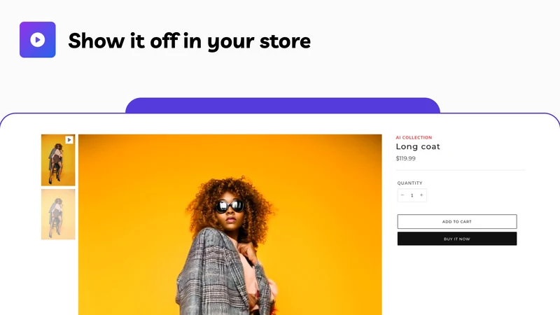 Animate Product AI: Videos
