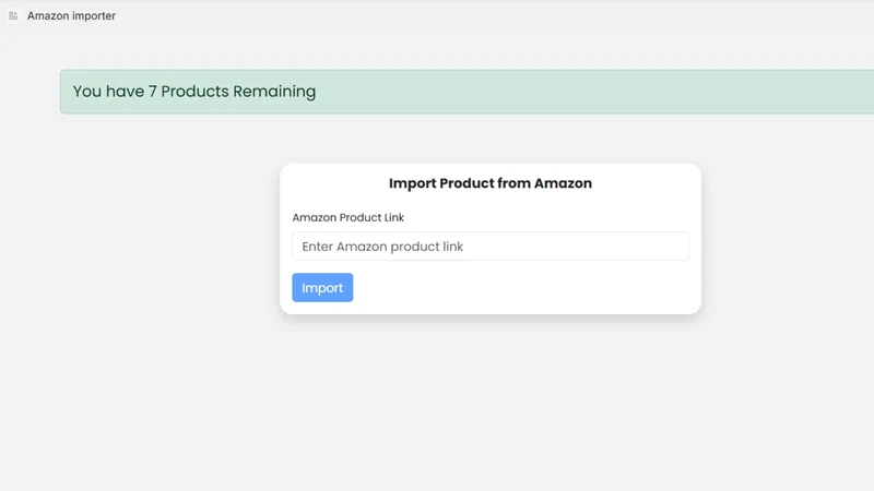 Amazon Importer