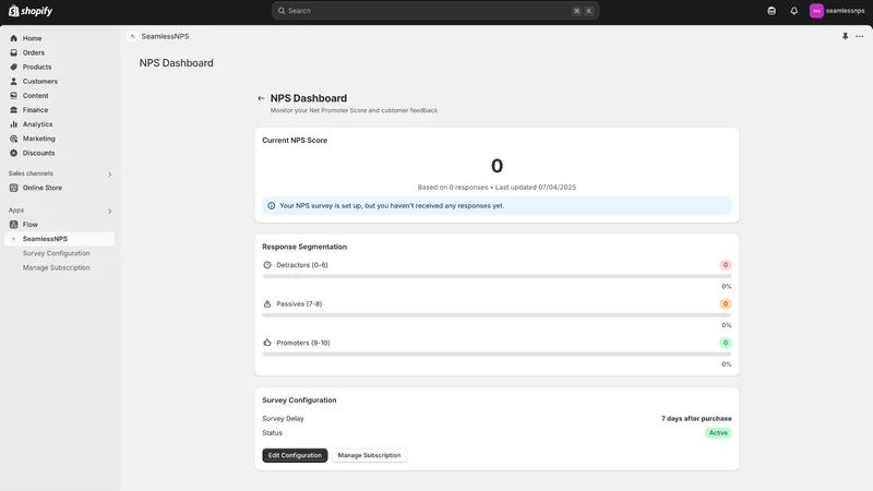 SeamlessNPS: Customer Loyality