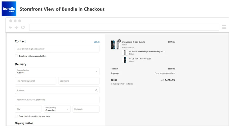 Bundle Sync ‑ Native Bundles