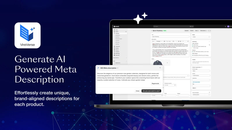 VireVerse AI Descriptions