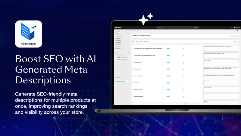 VireVerse AI Descriptions