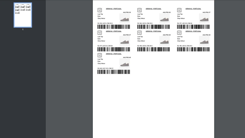 ARRAY42 ‑ Barcode Labeling