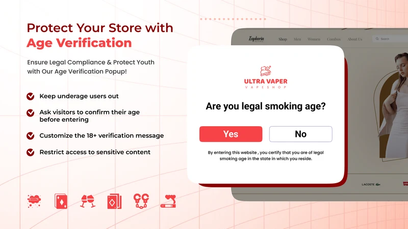 AgeX ‑ Age Verification Popup