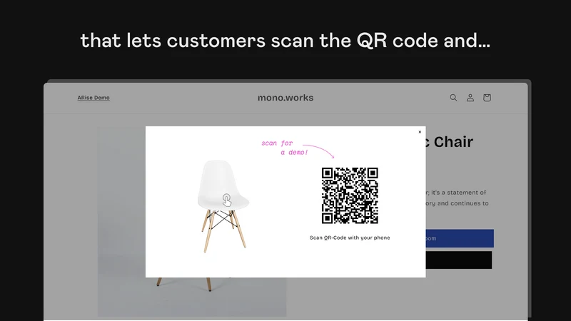 ARise: QR‑Codes for AR