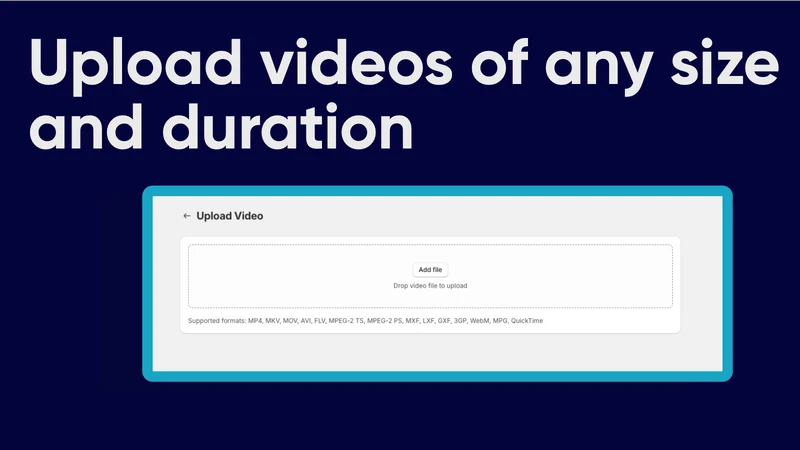 ShopStream ‑ 4K video player