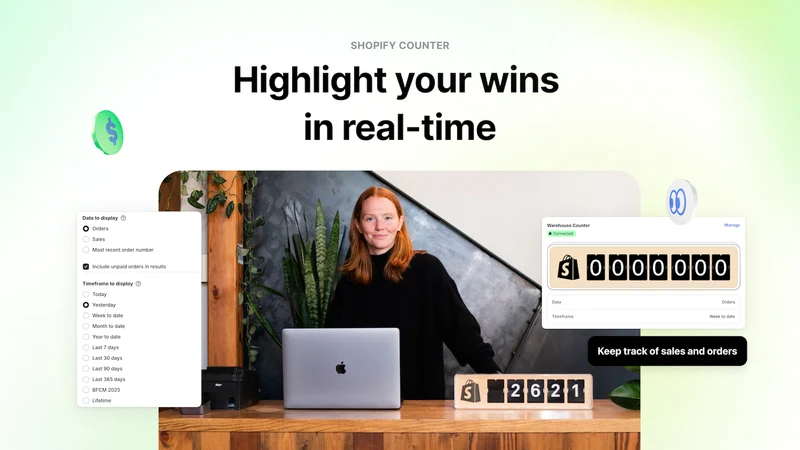 Shopify Counter