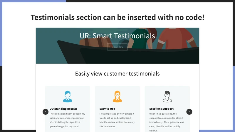UR: Smart Testimonials