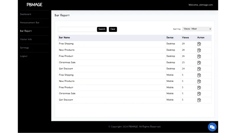 PBMAGE Announce & Visitor Info