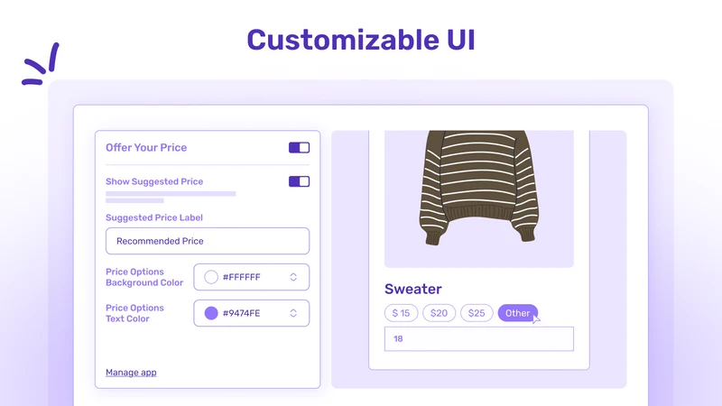 Offer Your Price ‑ Make Offers