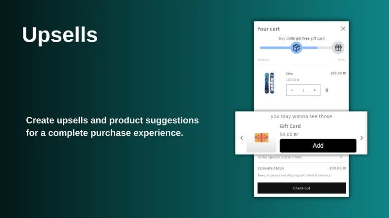 Cartify Ai cart upsells