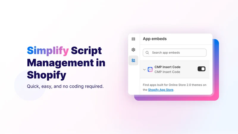 CMP Insert Code