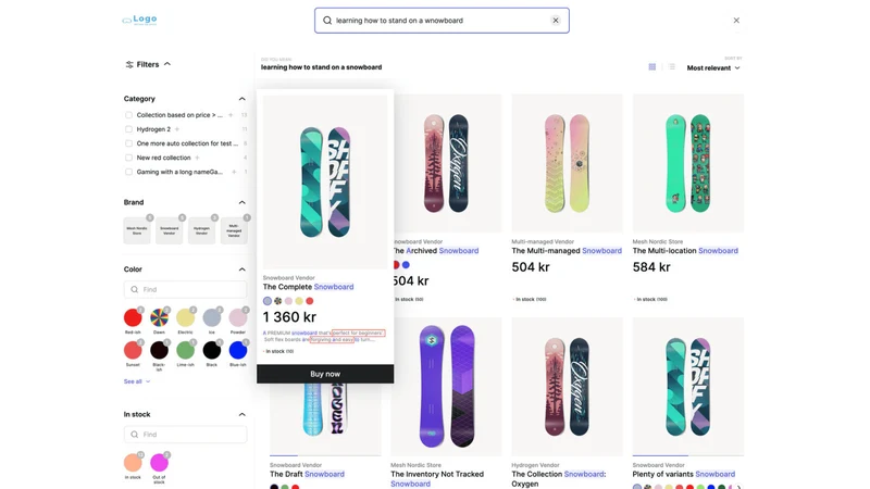 M:AI User‑Friendly Site Search