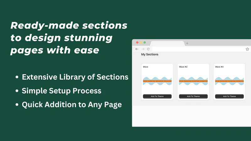 Oxify Section: Theme Sections
