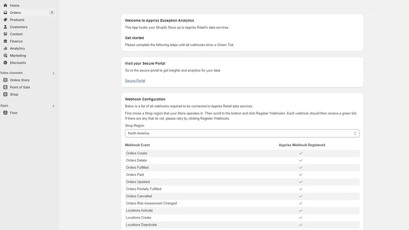 Appriss Exception Analytics