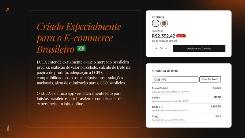 LUCA ‑ Seções para Vender Mais