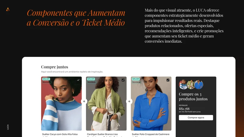 LUCA ‑ Seções para Vender Mais