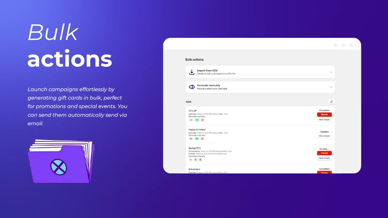 Gift Cards Suite + AI