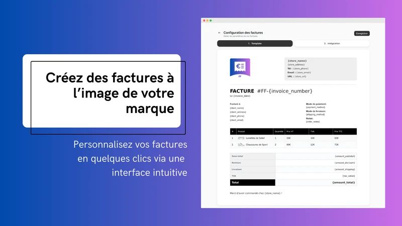FF: Factures Client en France
