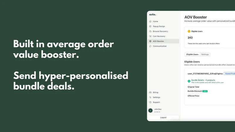 Asto ‑ Conversational Commerce