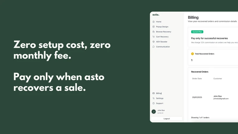 Asto ‑ Conversational Commerce