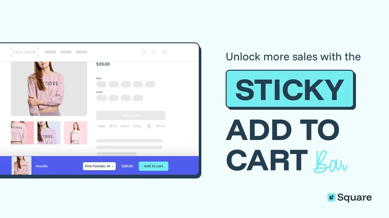 Square: Sticky Add to Cart Bar